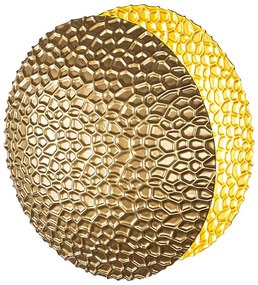 Aranyszínű LED fali lámpa ø 21 cm Yosma – Opviq lights