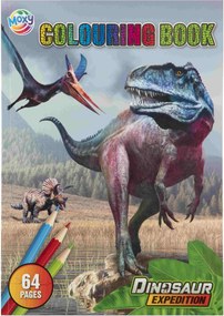 Dinoszaurusz Expedition színező 64 oldal