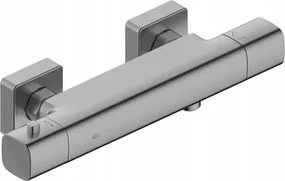 Kfa Termosztatikus Zuhanycsaptelep, Fali Malaga, Gun Metal Grey Pvd