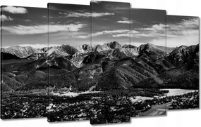 Képek 100x60 Tátra Lengyel hegyek Kilátás