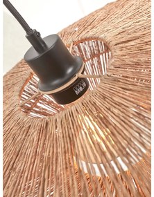 Natúr színű függőlámpa juta búrával ø 40 cm Iguazu – Good&amp;Mojo