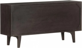 Tömör újrahasznosított fa komód 115 x 30 x 60 cm