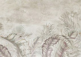 Fotótapéta Flizelin Hálószoba Nappali Dekoratív levelek 312x219 Ragasztó