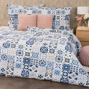 4Home Azul krepp ágyneműhuzat, 140 x 200 cm, 70 x 90 cm, 140 x 200 cm, 70 x 90 cm