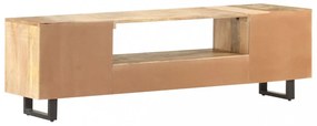 tömör mangófa TV-szekrény 160 x 30 x 45 cm
