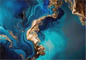 Fali tapéta Flizelin Falfestmény Prémium Színes absztrakt 312x219 Ragasztó