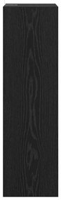 Könyvespolc Musta tammi 40 x 30 x 103 cm Faanyag