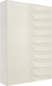 Vastag jersey gumis lepedő 140x200 ekrü