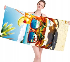 Strandtörölköző 100x180 Nagy Gyerek Gyorsan Száradó Strandtörölköző