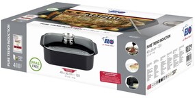 Elo 82660 Üvegfedeles sütőedény aromafogantyúvalPure Trend 40 x 26 cm
