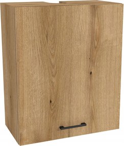 Konyhaszekrény felső páraelszívó 60/72 Capri korpusz tölgy Evoke front Evoke tölgy