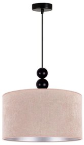 Duolla - Csillár zsinóron LYON 1xE27/15W/230V átm. 40 cm bézs 602198