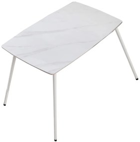 Ravena 4+1 étkező garnitúra fehér-fehér