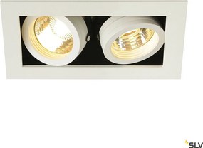 SLV KADUX 115521 Beépíthető spotlámpa 2x50W/GU10 IP20