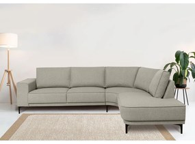 Világosszürke sarokkanapé (jobb oldali) Copenhagen – Scandic