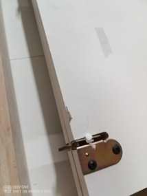 AKCIÓ Fehér étkezőasztal COMBO II 120(160)X80, kihúzható II. osztály