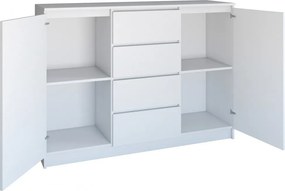 2D4S komód, fehér
