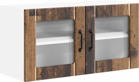 vidaXL Konyhaszekrény Öreg fa 80 x 31 x 40 cm Faanyag