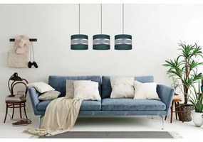 Csillár zsinóron CORAL 3xE27/60W/230V zöld