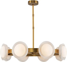 ELSTEAD QN-ALONSO8-VBS-AR ALONSO Modern CsillĂĄr SĂĄrgarĂ©z LED IP20