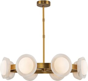 Quintiesse Alonso QN-ALONSO8-VBS-AR Csillár 1x28W/LED 3000K 1130lm IP20