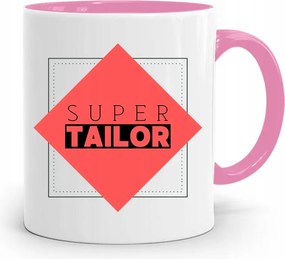 Rózsaszín Szabó Bögre Taylor fényképes nyomtatással