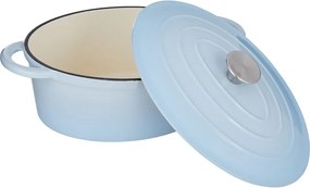 HOT IRON öntöttvas edény 4,15 L , kék