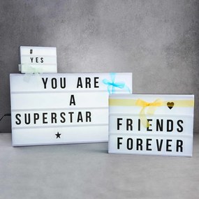 BLOCKBUSTER 15 x 11 cm világító doboz (A6)