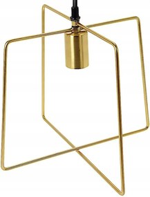 Lámpa Fekete Arany fém függesztett mennyezeti lámpa csillár loft