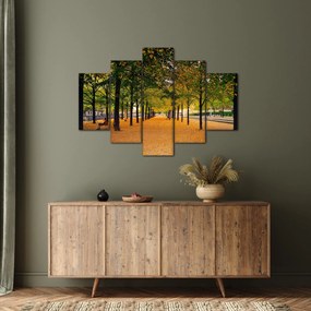 Egy kép az őszi fák sikátorából (150x105 cm)