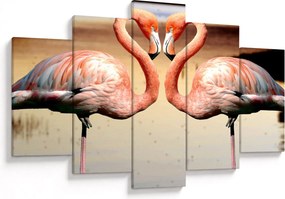 Kép - két flamingó (150x105 cm)