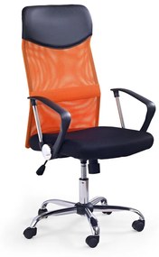 Vire irodai szék, fekete/narancs