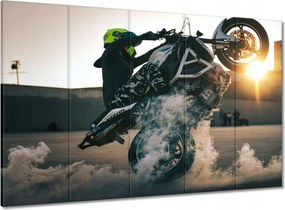 Képek 100x70 Gumiégetés motorkerékpárral