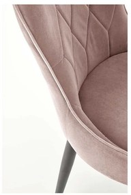 Rilla étkezőszék, bézs / fekete