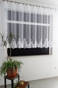 Mg Függöny 30441H Fehér 250X160 készre varrt Bt M