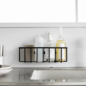 Fekete öntapadós fém mosogatóeszköz tartó Film Hook – YAMAZAKI