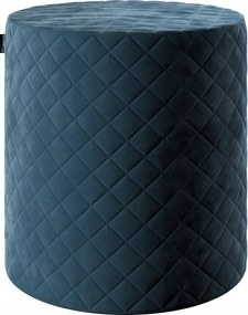 Dekoria Barrel puff steppelt porosz kék velvet