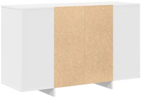 Fehér Oldalszekrény Fehér Mérnöki Fa 120 x 41 x 75 cm