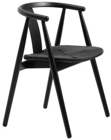 Fekete étkezőszék Relate – Unique Furniture
