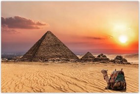 Poszterek 120x80 Menkaure piramis Egyiptom