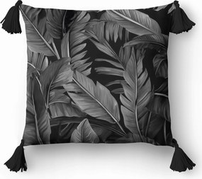 Párnahuzat 45x45 Panama Rojtokkal Pálmalevelek 5389B