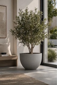 Pottery Pots Jumbo Mila virágcserép, ködszürke, több méretben - PotteryPots méret: H - ø 120 cm | m. 91,5 cm