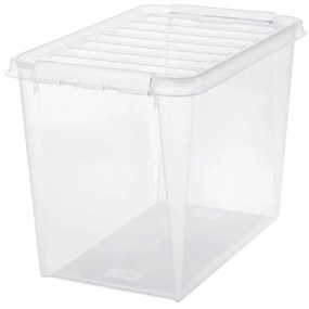 SmartStore Tárolódoboz fehér kapcsokkal Classic,61 l, 61 l