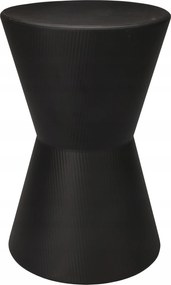 Diabolo Fém Oldalasztal Ø 29 CM Magasság 45 CM Fekete