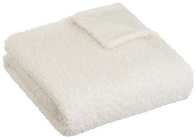 Fehér sherpa takaró 130x160 cm Sherpa – Casa Selección