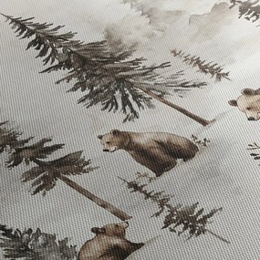 Kép - Erdő medvékkel (70x50 cm)