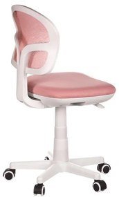 Gyerek Forgószék, Magasságállítás, Rózsaszín Hálós. KA-C801 PINK
