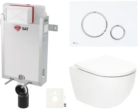 Fali WC szett SAT Fusion befalazáshoz SIKOSZTORFU76