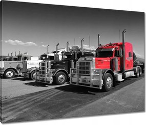 Vászonkép 80x60 Amerikai traktor