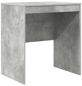 Íróasztal Beton szürke MDF beton hatású 70 x 50 x 76 cm Egyszerű